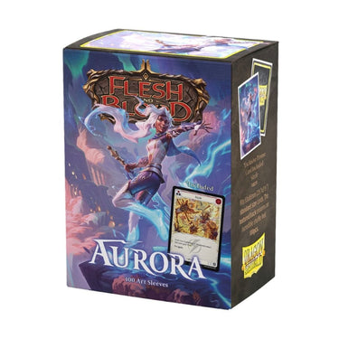 Techzone Geelong Dragon Shield: Sleeves – Matte Art – Flesh and Blood: Aurora
